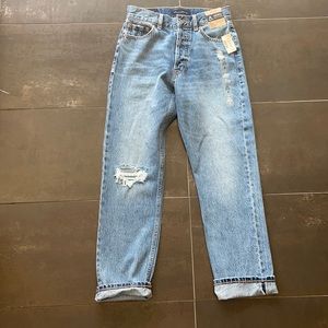 Aeropostale 90’s super high rise straight jeans
